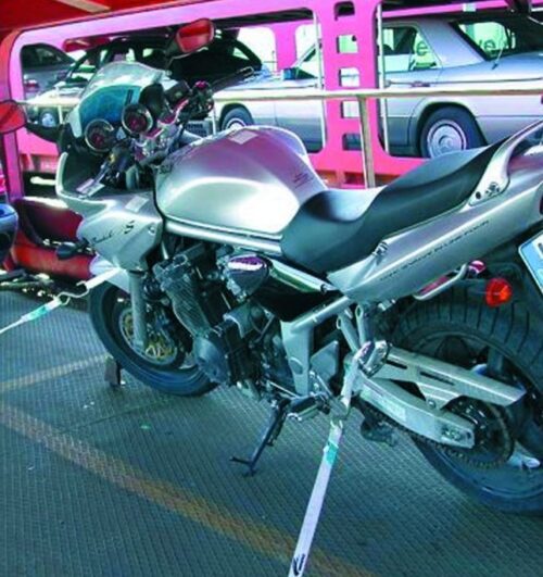 Chinga ancorare motocicleta cu carlig tip S 2