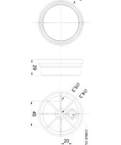 Alternative view of Lampa gabarit cu Led FT 60