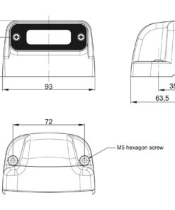 Lampa iluminat numar LED FT 2631 5