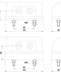 Alternative view of Lampa iluminat numar mic MD 12 bec