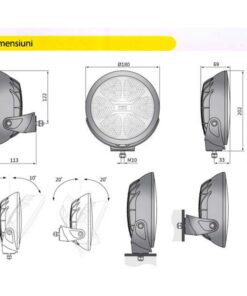 Proiector full LED FERVOR 180 2