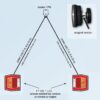 Set echipament de iluminat cu FT-122 T LED