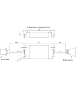 Alternative view of Led control box 12V cu cablu si stecher 7b/12v